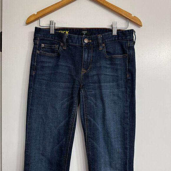 J Crew Matchstick Stretch Jeans Dark Wash Women's Size 27R - Picture 2 of 10
